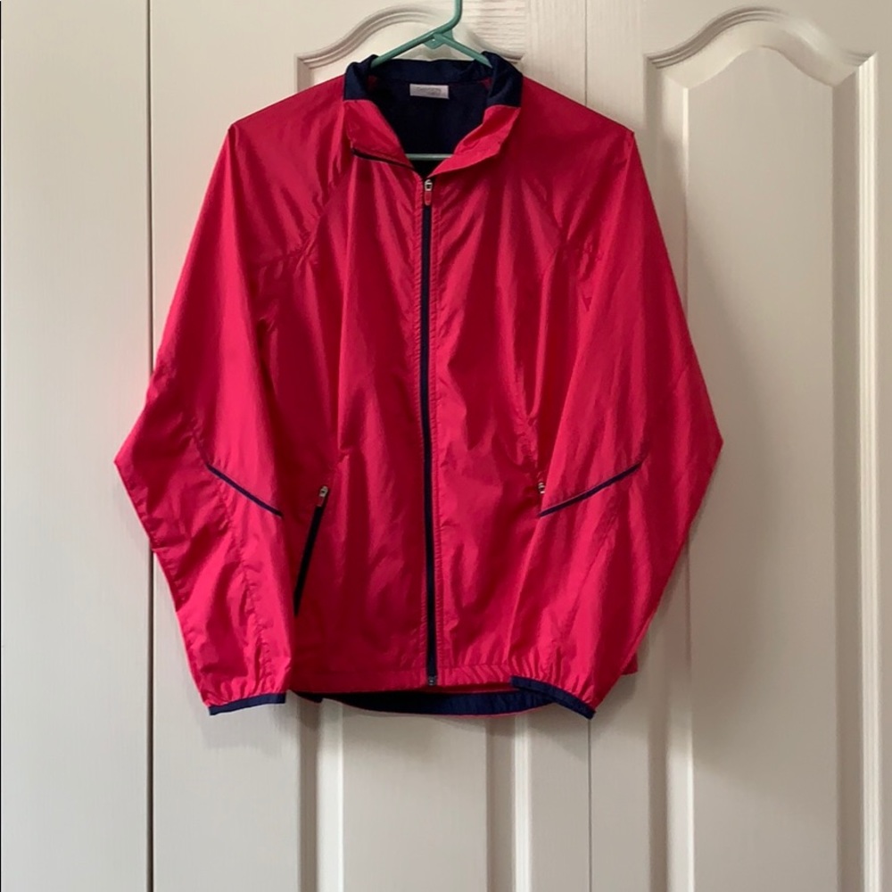 PINK WATER RESISTANT JACKET